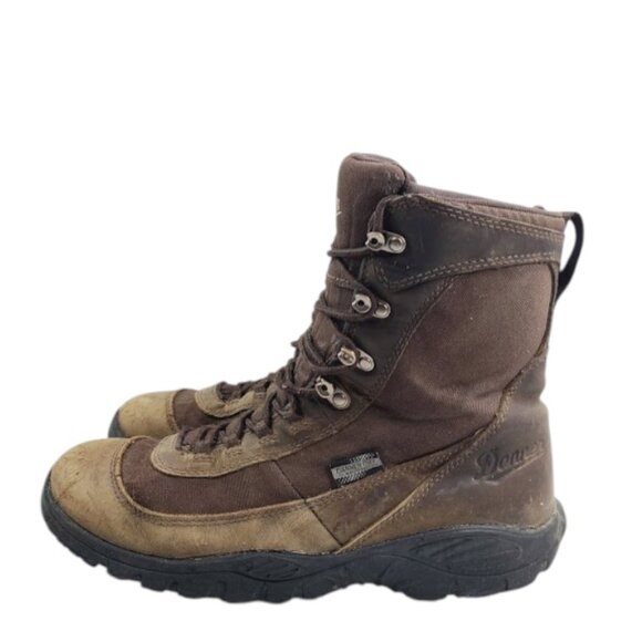 Danner Men's Brown Element Mossy 47130 Leather Classic Ankle Combat Boot Size 10 - Picture 1 of 9